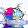 Bi Whale Pin